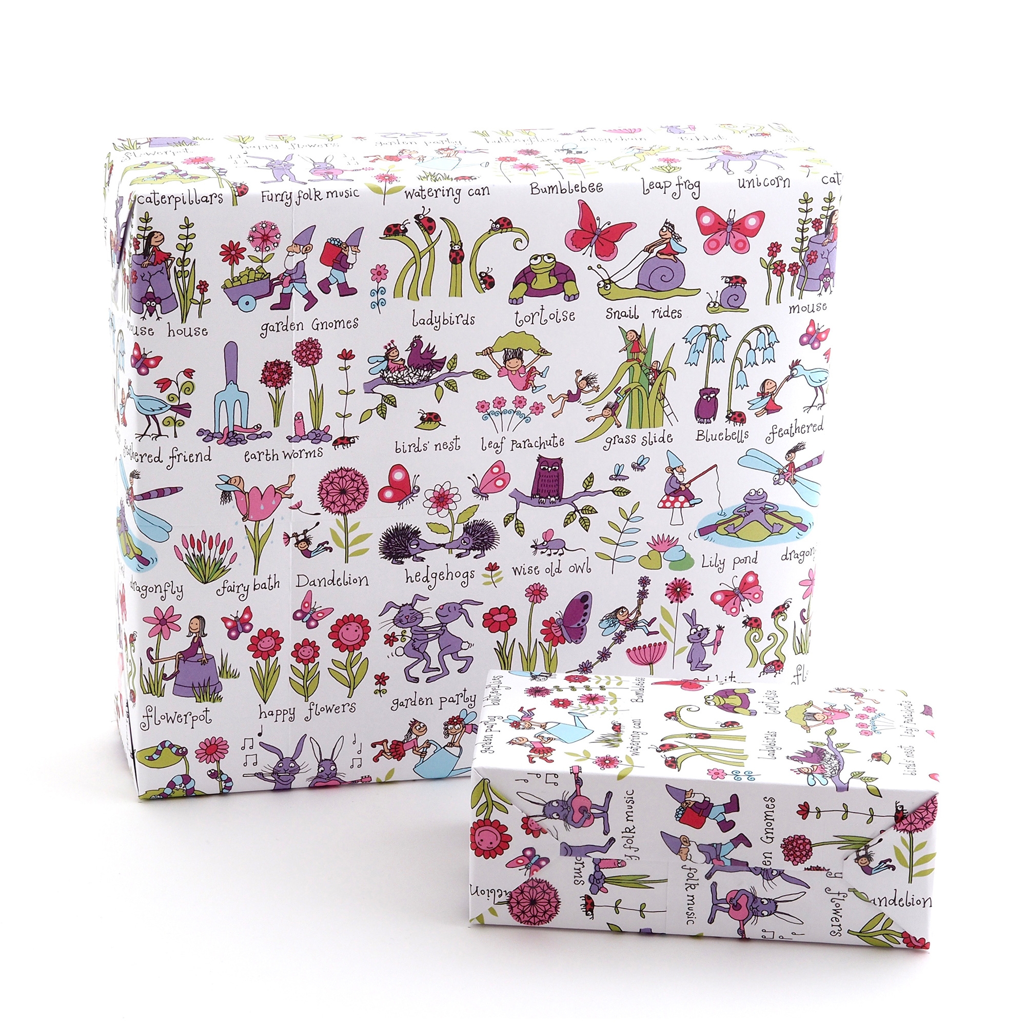 Secret Garden Wrapping Paper