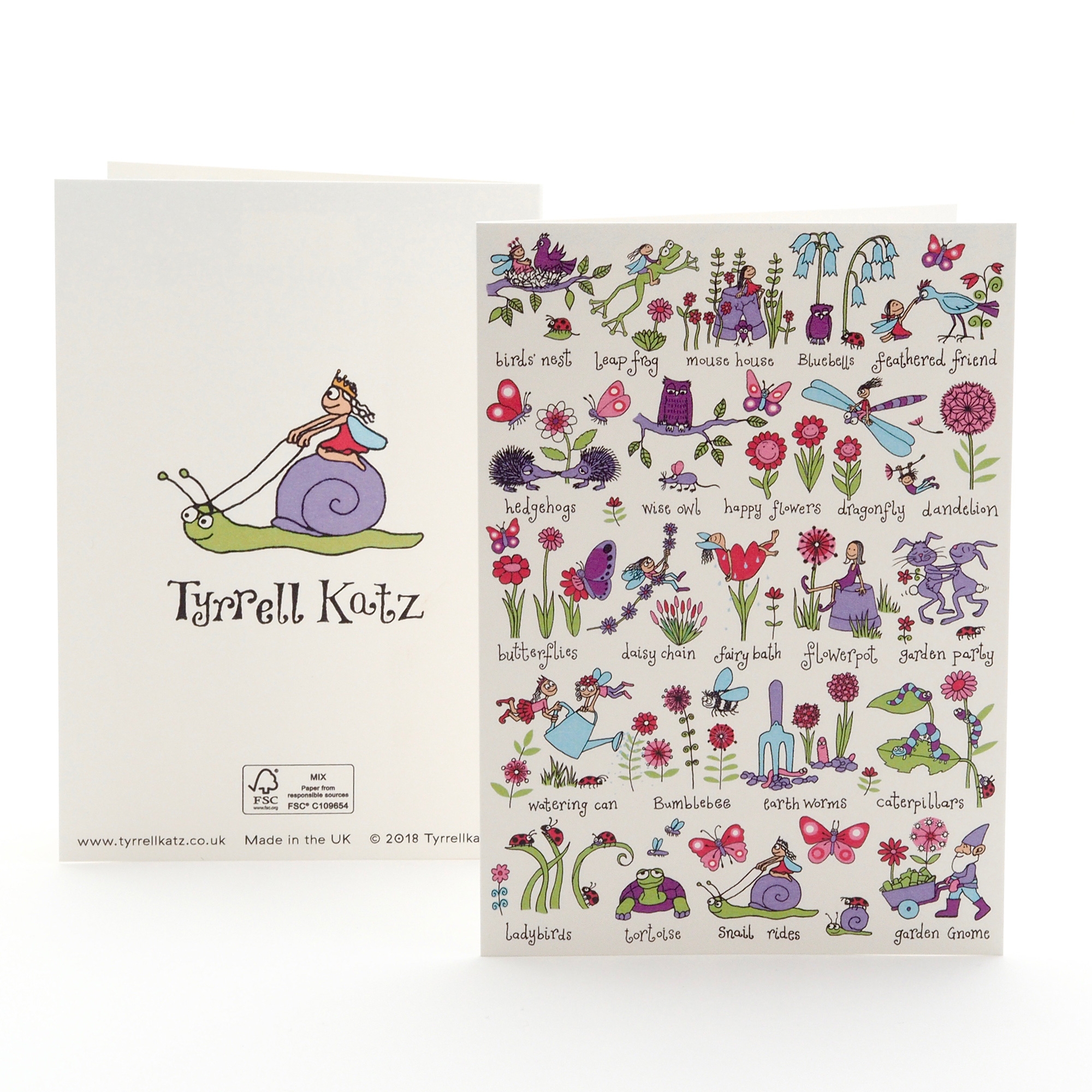 Secret Garden Greetings Card