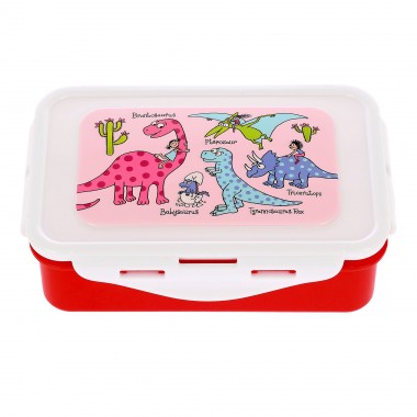Dinosaur Pink Lunch Box