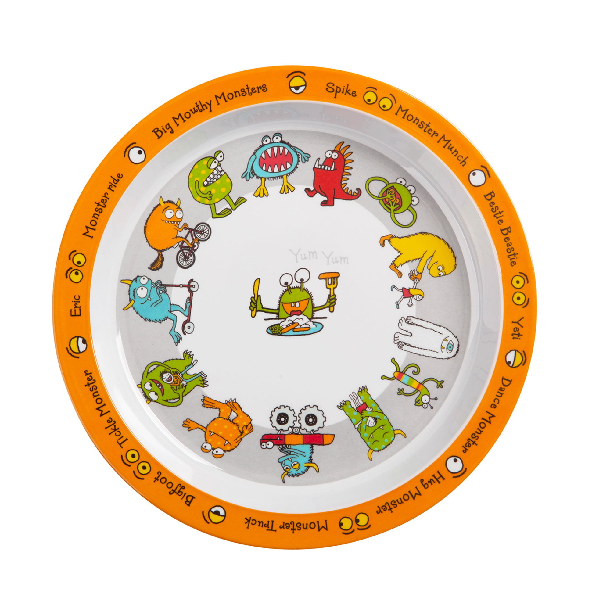 Tyrrell Katz Monsters Design Melamine Plate